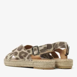 beige via vai platte sandalen mondi isabella