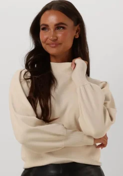 beige y.a.s. trui yasfonny ls knit pullover