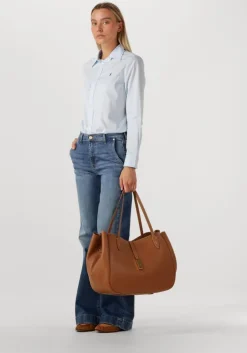 blauwe 7 for all mankind flared jeans modern dojo trouser royalty with carpenter details