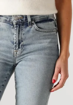 blauwe 7 for all mankind slim fit jeans roxanne amuse me