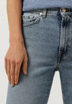 7 FOR ALL MANKIND e straight leg jeans tall logan strovepipe higher with unrolled hem><noscript><img width=