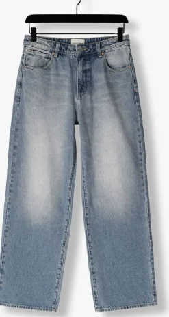 blauwe abrand jeans baggy jeans 95 mid baggy jenna