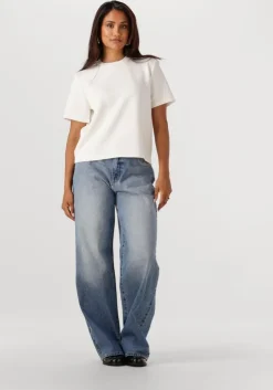 blauwe abrand jeans baggy jeans 95 mid baggy jenna