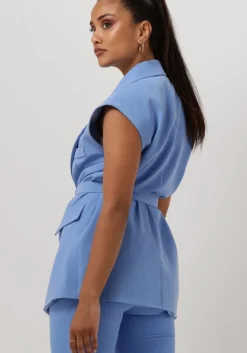 ACCESS e gilet double-breasted waistcoat with belt><noscript><img width=