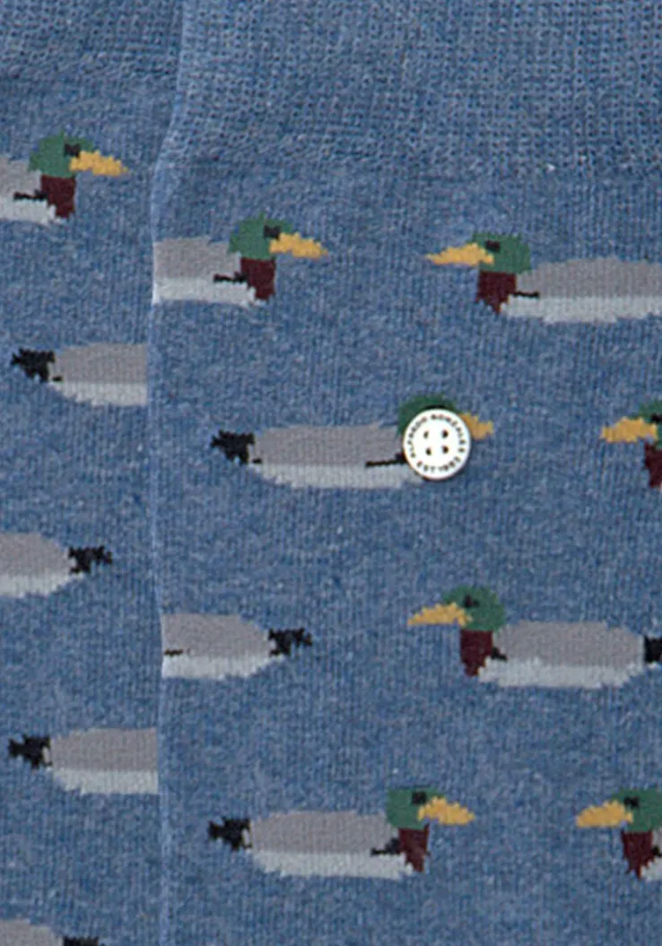 blauwe alfredo gonzales sokken ducks