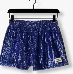 ALIX THE LABEL e broeken woven sequins shorts><noscript><img width=