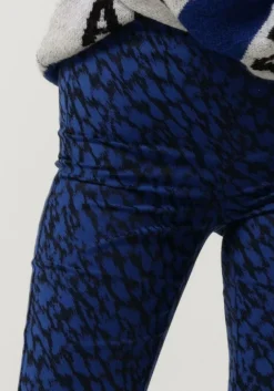 ALIX THE LABEL e flared broek ladies woven sketchy animal flared pants><noscript><img width=