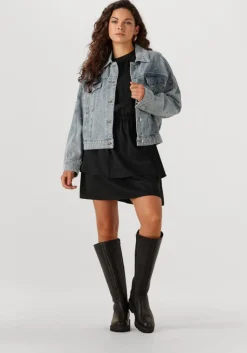 ALIX THE LABEL e spijkerjas ladies woven embellished denim jacket><noscript><img width=