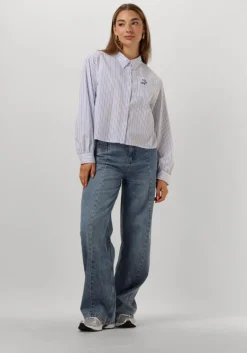 ALIX THE LABEL e wide jeans ladies woven soft denim wide leg pants>DAMES Jeans