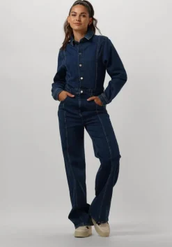 blauwe another label jumpsuits lauren jumpsuit