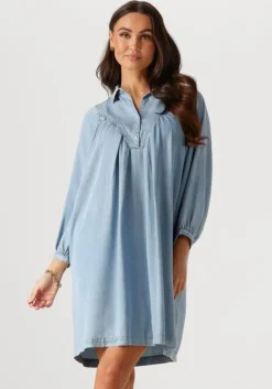 blauwe beaumont mini jurk kathy dress
