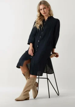 blauwe bellamy midi jurk domi 1