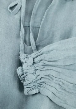 blauwe bellamy mini jurk kate