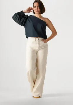 blauwe by-bar blouses bella poplin blouse