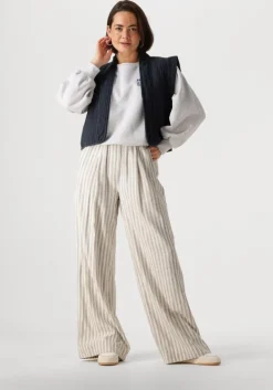 blauwe by-bar gilet isla embroidery jacket