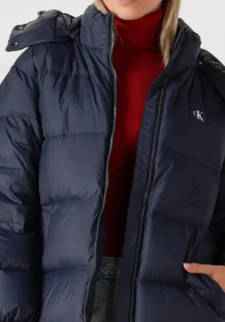 CALVIN KLEIN e gewatteerde jas essential midweight long puffer><noscript><img width=