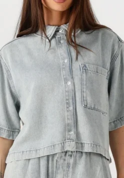 CATWALK JUNKIE e blouses short sleeve denim blouse><noscript><img width=