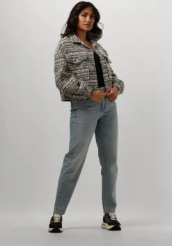 blauwe circle of trust mom jeans chloe dnm