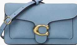 blauwe coach clutch tabby chain clutch