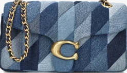 COACH e handtas quilted patchwork denim tabby>DAMES Handtassen