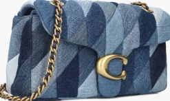 COACH e handtas quilted patchwork denim tabby>DAMES Handtassen