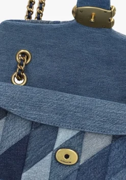 COACH e handtas quilted patchwork denim tabby><noscript><img width=
