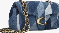 COACH e handtas quilted patchwork denim tabby>DAMES Handtassen