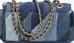 COACH e handtas quilted patchwork denim tabby><noscript><img width=