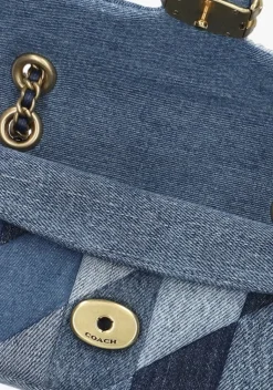 COACH e handtas quilted patchwork denim tabby><noscript><img width=