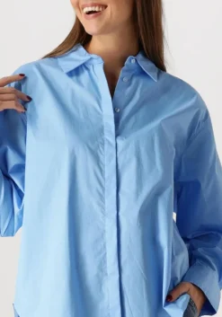 blauwe copenhagen muse blouses cmpoplin-shirt