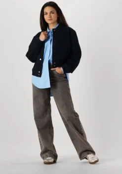 blauwe copenhagen muse blouses cmpoplin-shirt