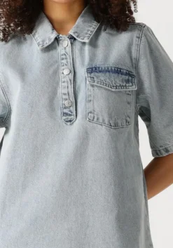 EDITED e mini jurk asta denim dress><noscript><img width=