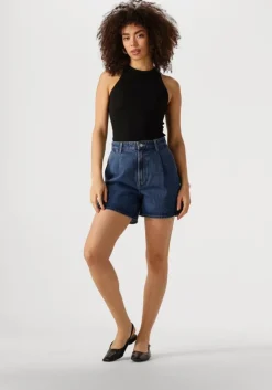 blauwe edited shorts lilyan shorts