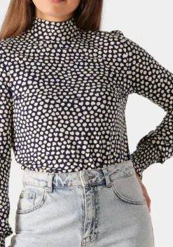 blauwe fabienne chapot t-shirt jada top