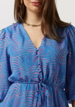 blauwe freebird mini jurk destiny