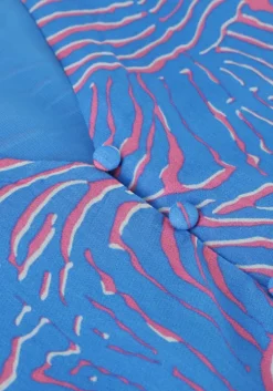 blauwe freebird mini jurk destiny