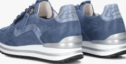blauwe gabor lage sneakers 529
