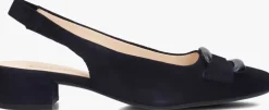 blauwe gabor slingbacks 521