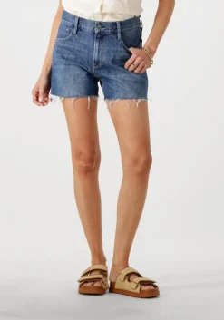 blauwe g-star raw shorts judee short raw edge wmn