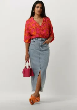 blauwe harper & yve maxirok yve-sk