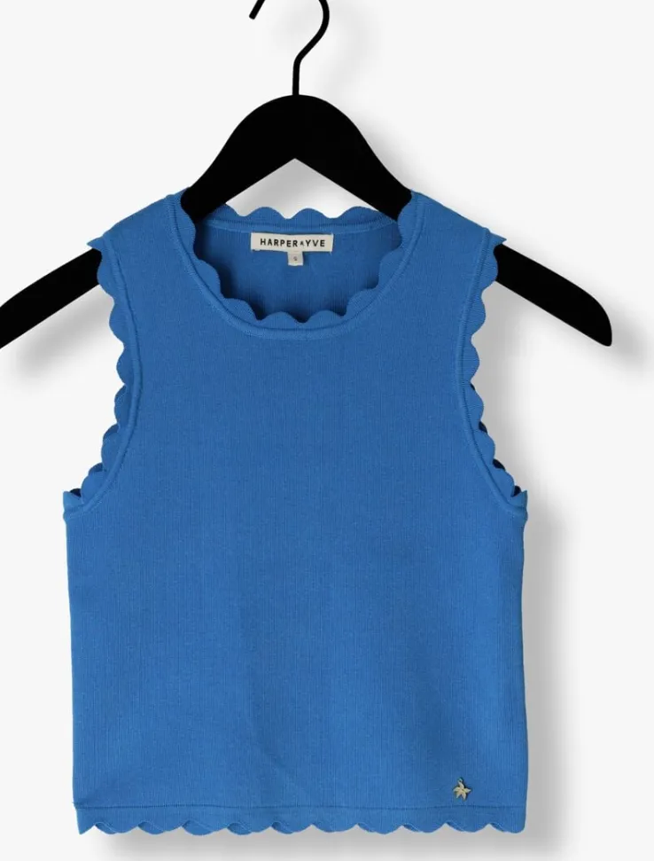 blauwe harper & yve top senn-ss