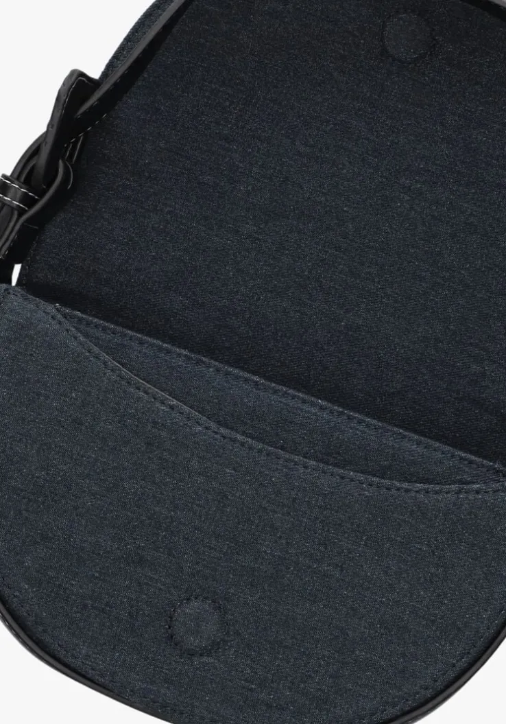 blauwe hvisk schoudertas nomi denim embellished