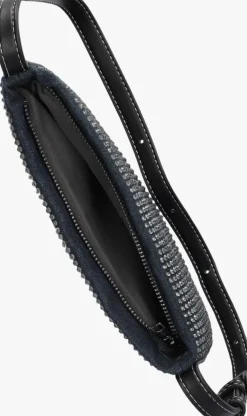 HVISK e schoudertas halo denim embellished><noscript><img width=