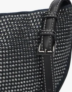 HVISK e schoudertas halo denim embellished><noscript><img width=