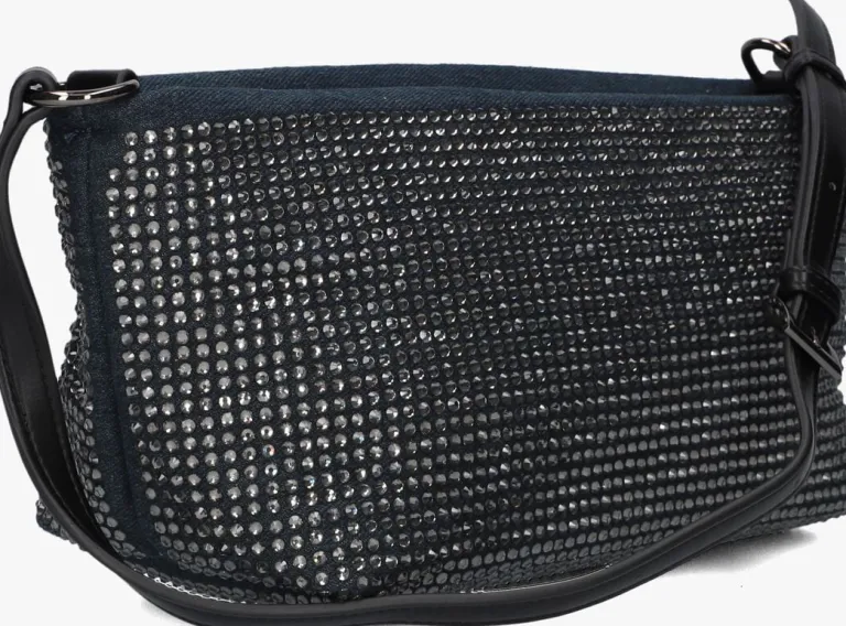 HVISK e schoudertas gil denim embellished>DAMES Schoudertassen