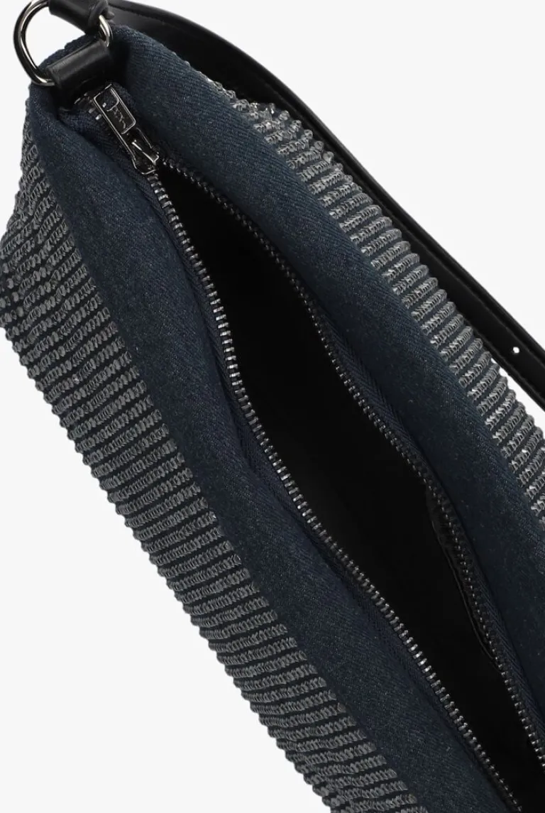 HVISK e schoudertas gil denim embellished>DAMES Schoudertassen