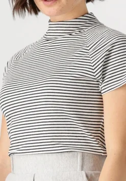 blauwe jansen amsterdam top gaia shirt vs 382 cap sleeve turtle neck