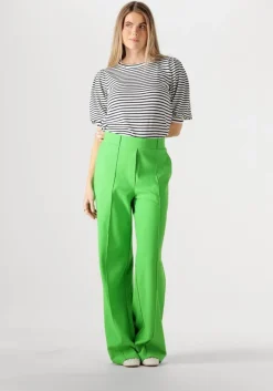 JANSEN AMSTERDAM e top kim top k 136 stripe short puffed sleeve><noscript><img width=