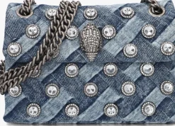 KURT GEIGER LONDON e schoudertas crystals mini kensington>DAMES Schoudertassen