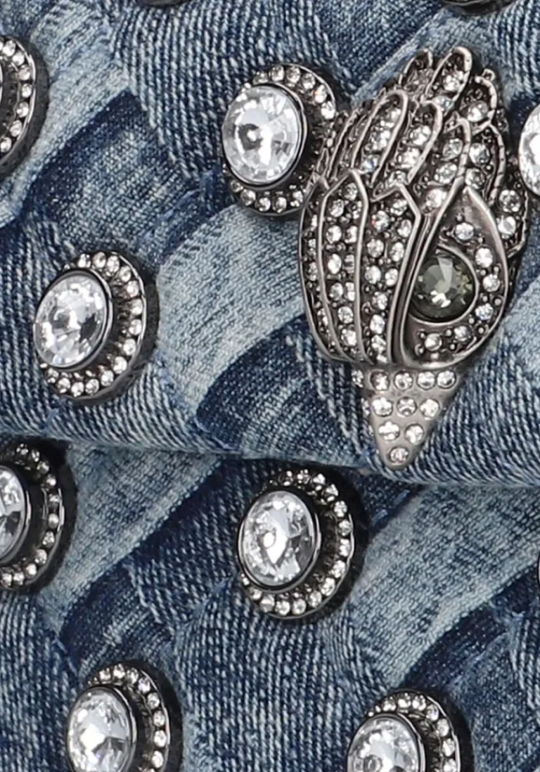 KURT GEIGER LONDON e schoudertas crystals mini kensington>DAMES Schoudertassen